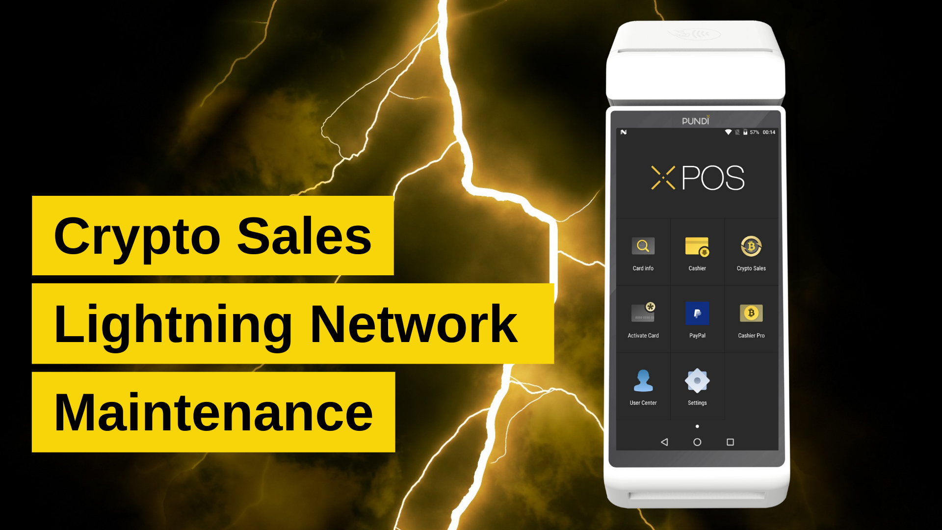 Pause of Crypto Sale Service via BTC Lightning Network on XPOS [maintenance  completed] – Pundi X Official