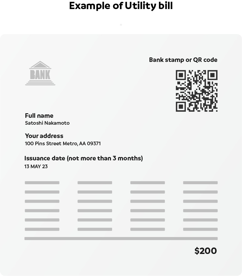 coinbase upload a proof of address